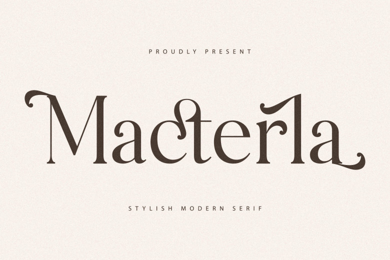 Macterla Font