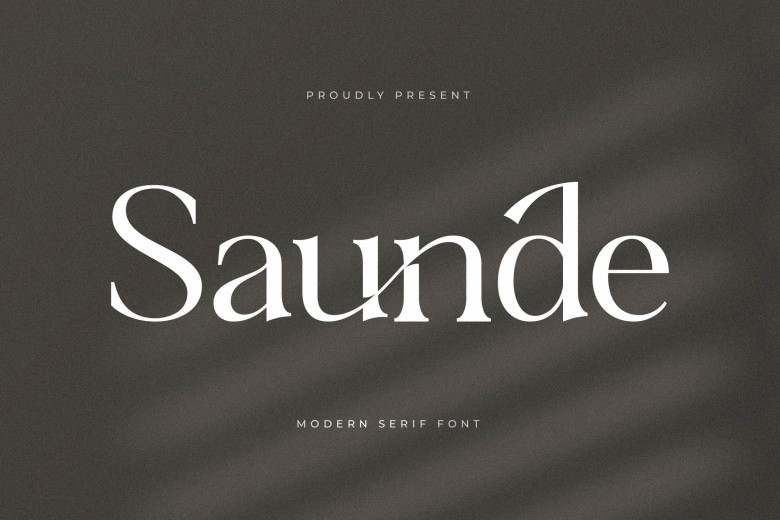 Saunde Font