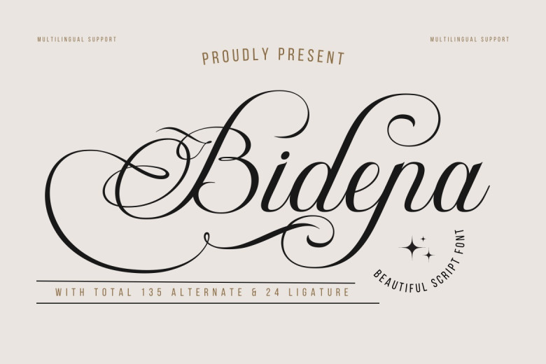 Bidena Font