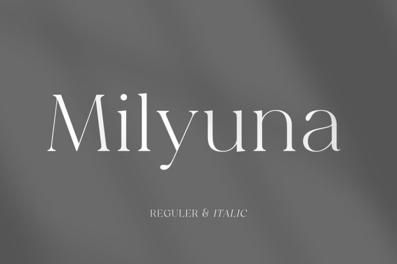 Milyuna Font