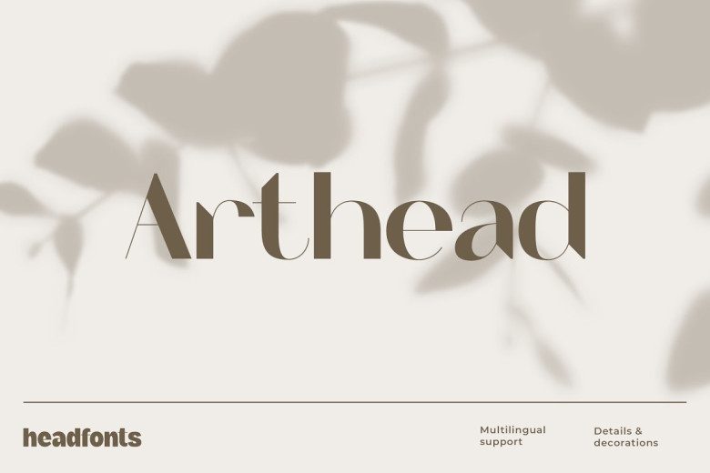 Arthead Font