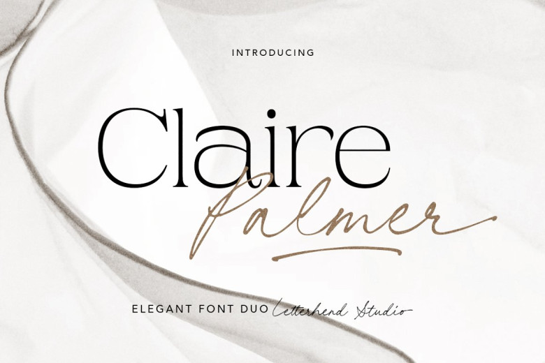 Claire Palmer Font Duo