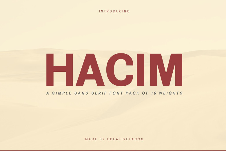 Hacim Font