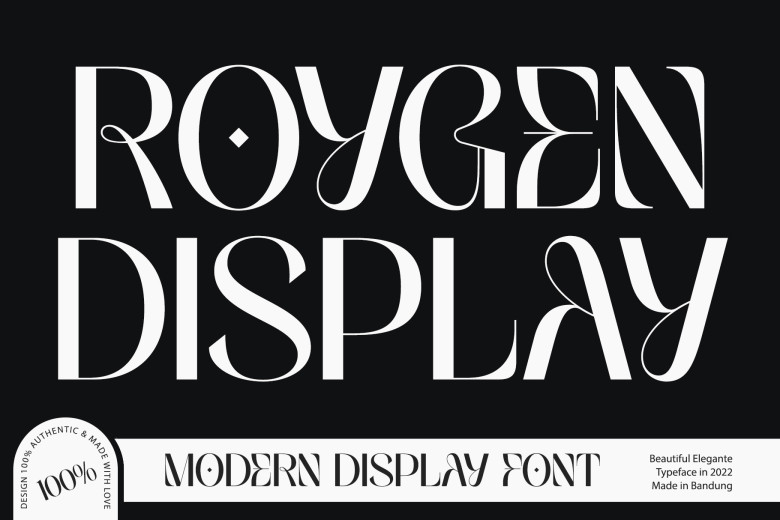 Roygen Display Font