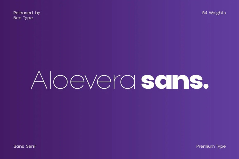 Aloevera Sans Font