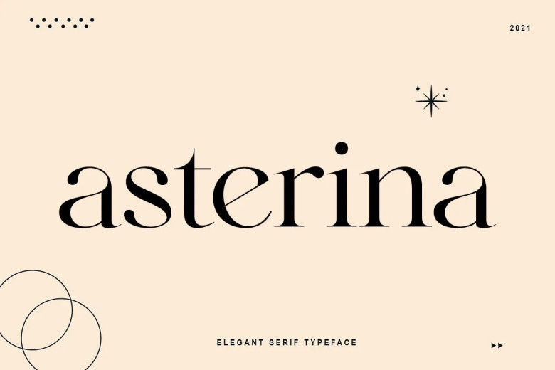 Asterina Font