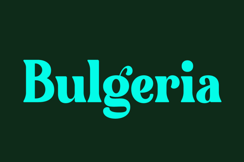 Bulgeria Font