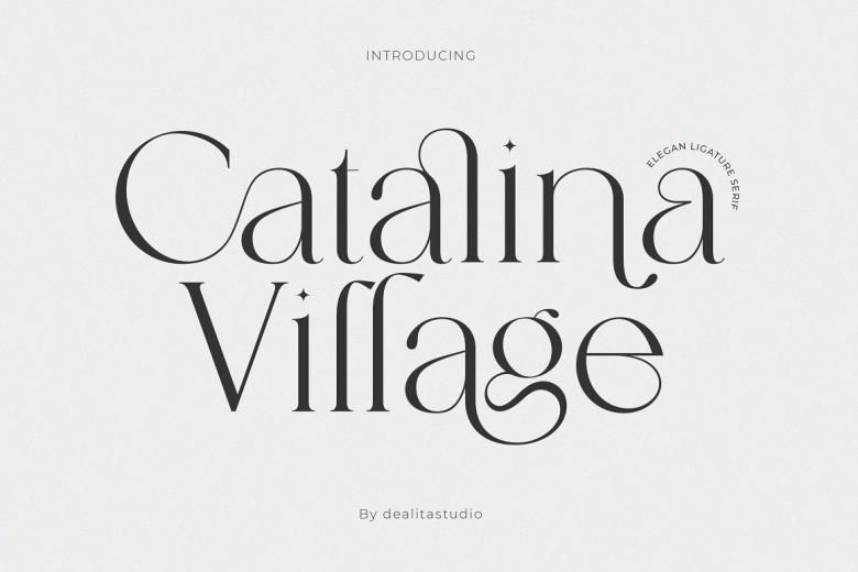 Catalina Vintage Font