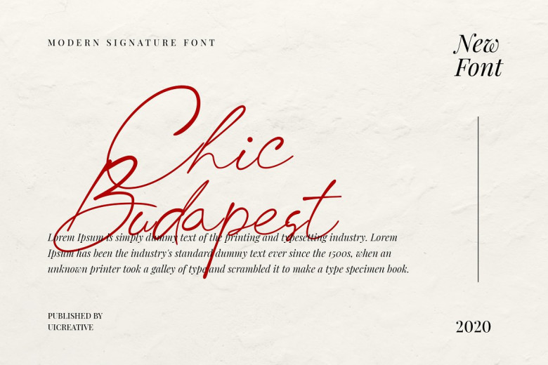 Chick Budapest Font