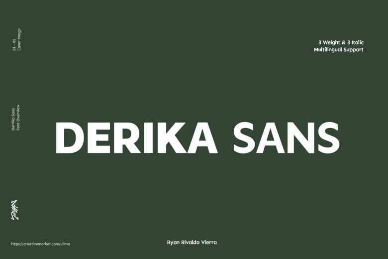 Derika Sans Font