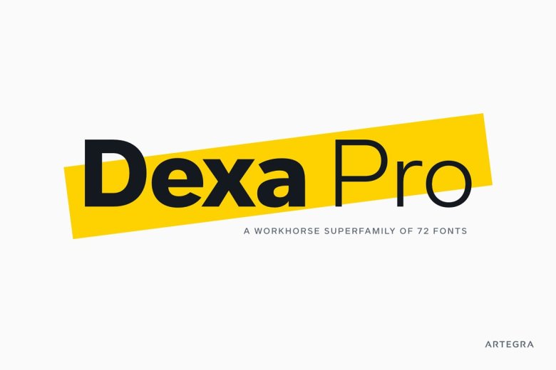 Dexa Pro Font