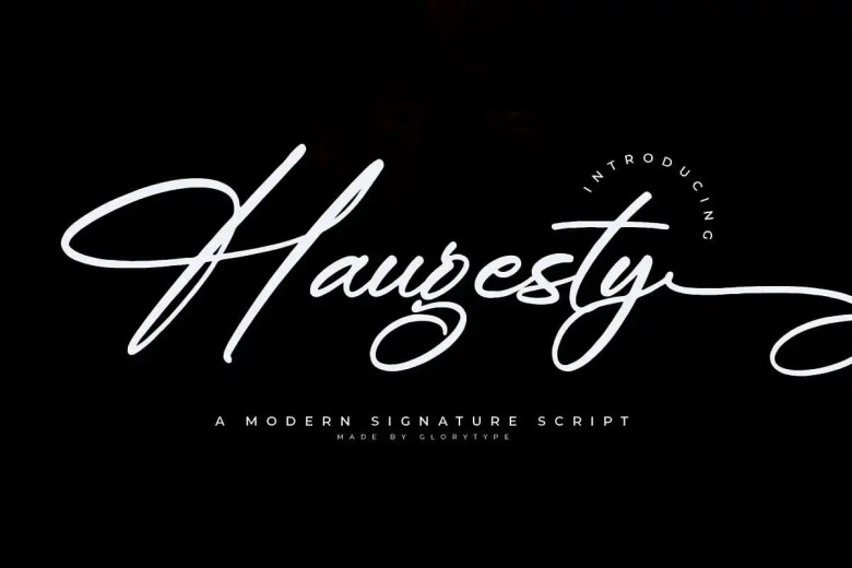 Haugesty Font