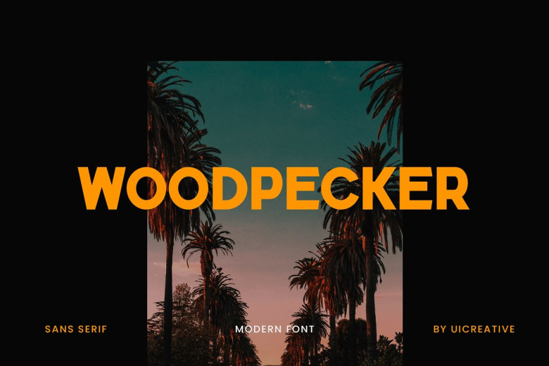Woodpecker Font