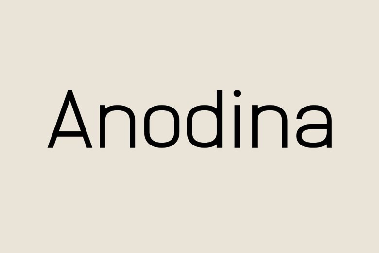 Anodina Font