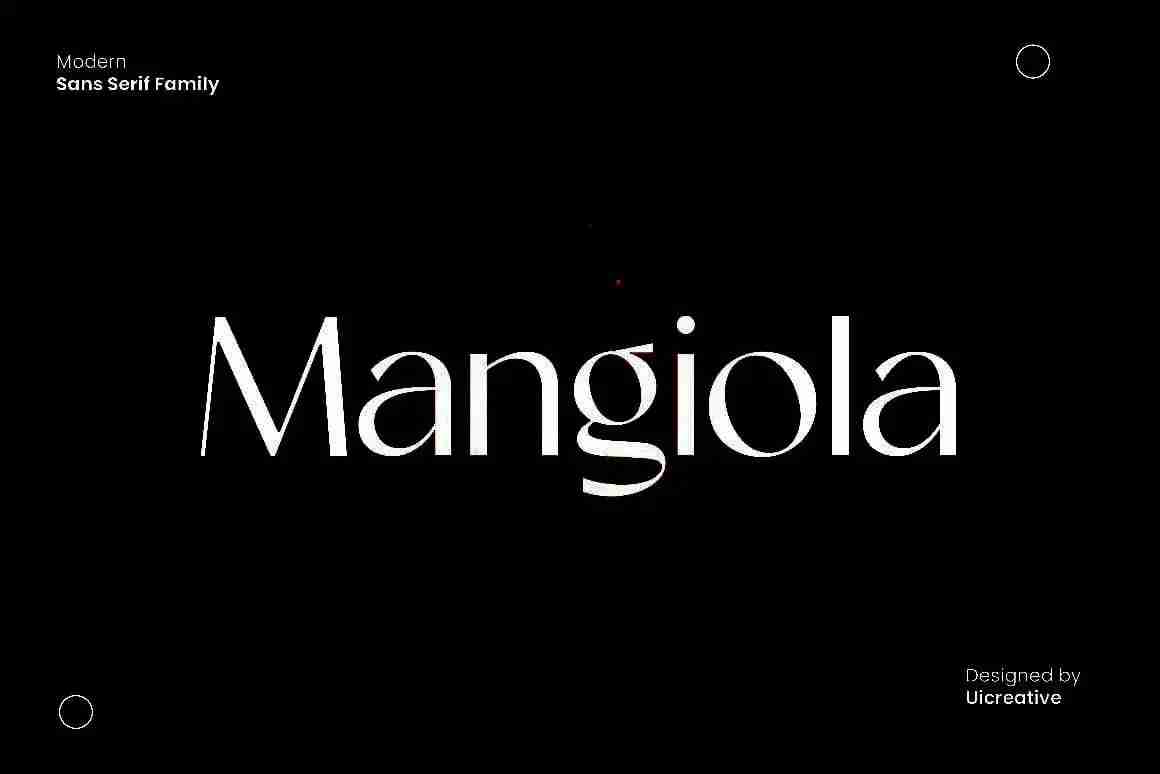 Mangiola Font