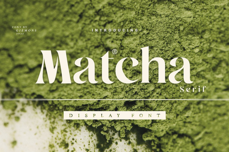 Matcha Serif Font