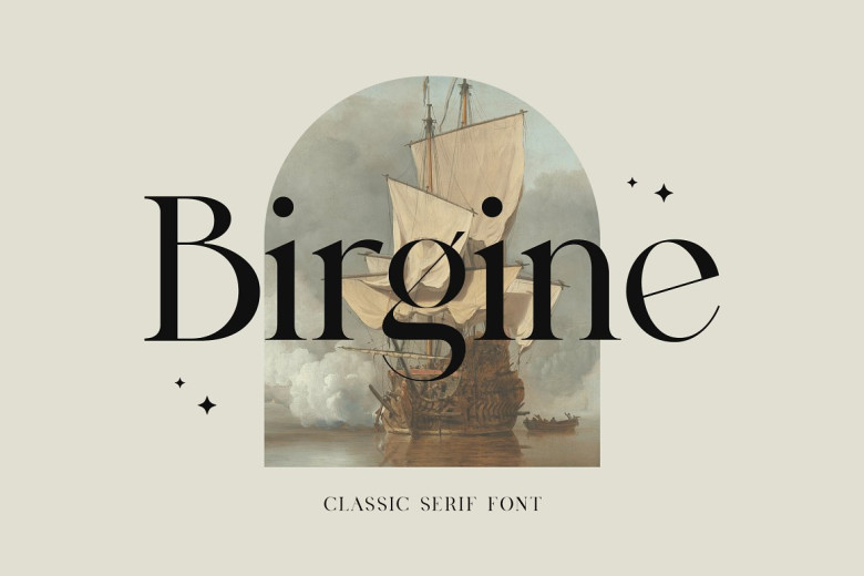 Birgine Font