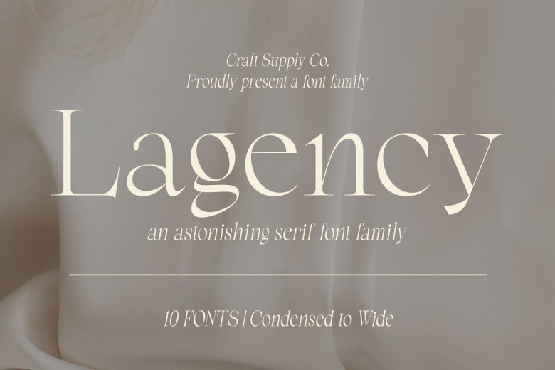 Lagency Font