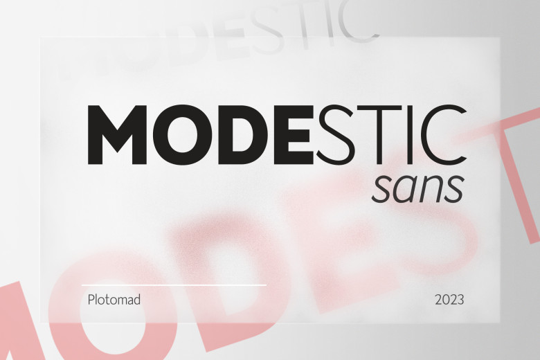 Modestic Sans Font