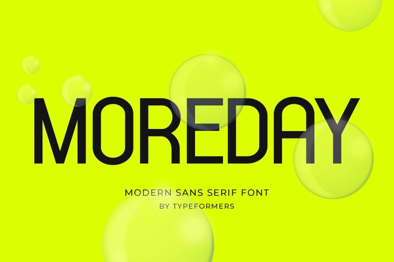Moreday Font