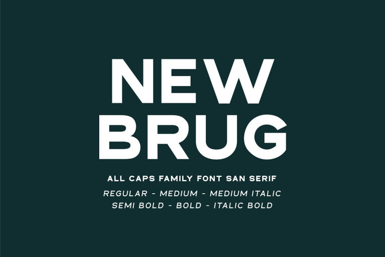New Brug Font
