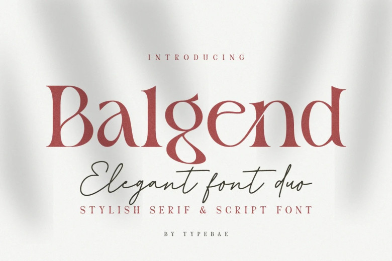 Balgen Font
