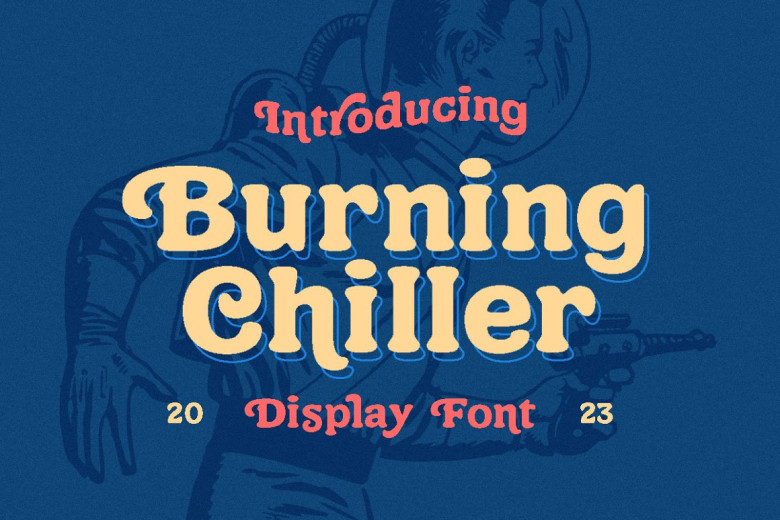 Burning Chiller Font