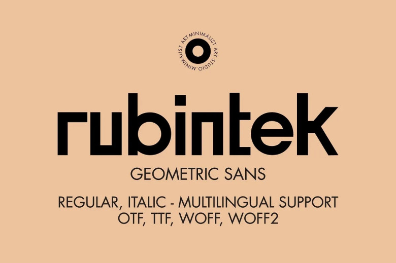 Rubintek Font