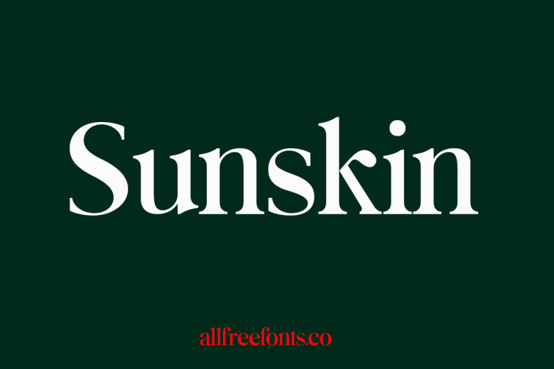 Sunskin Font