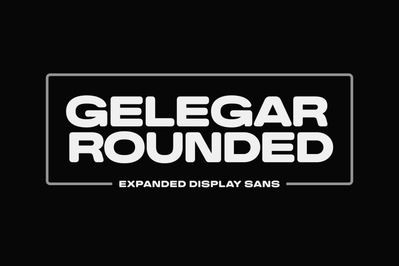 Gelegar Rounded Font
