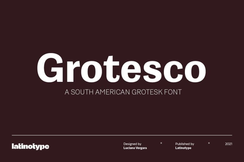 Grotesco Font