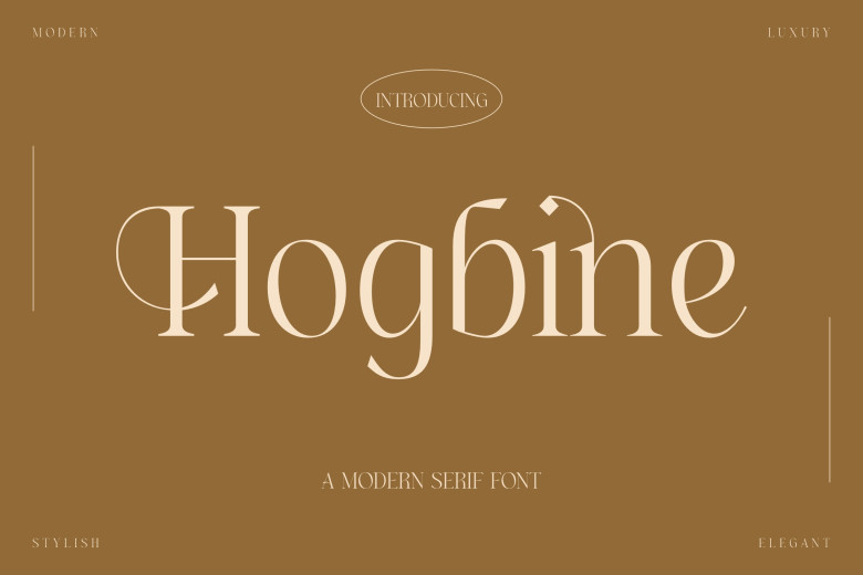 Hogbine Font