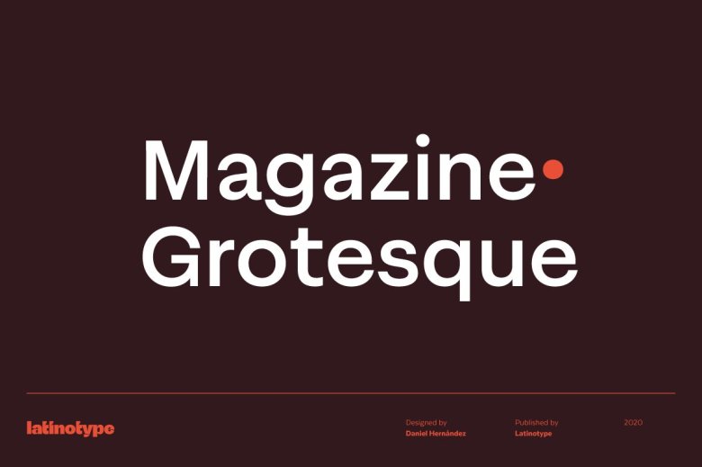 Magazine Grotesque Font