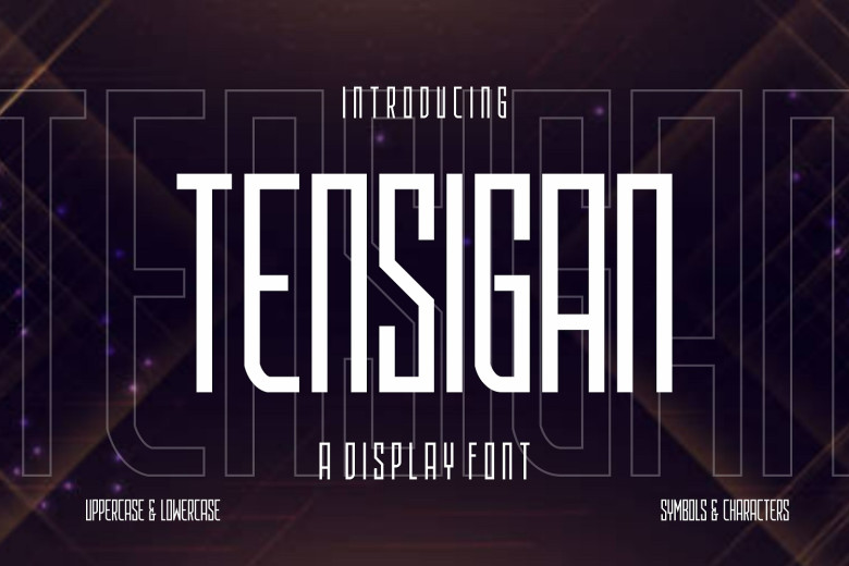 Tensigan Font