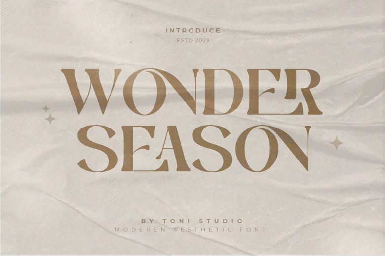 Wonder Season Font