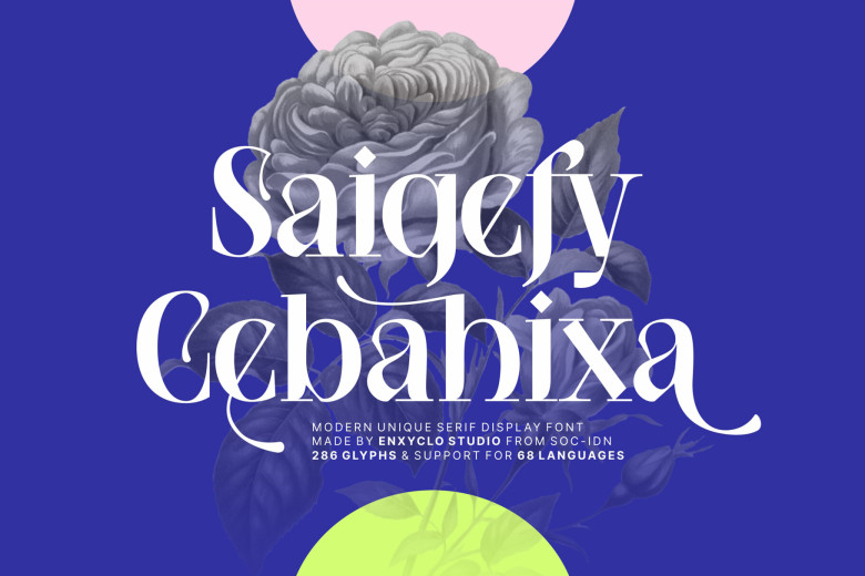 NCL Saigefy Cebahixa Font