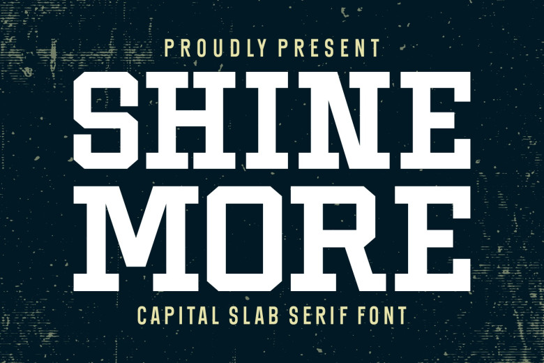 Shine More Font