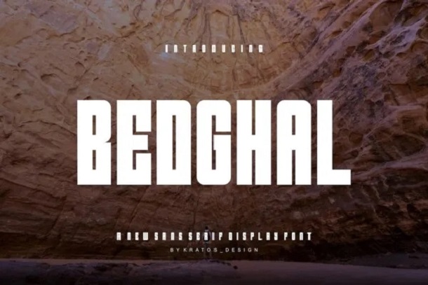 Bedghal Font 1