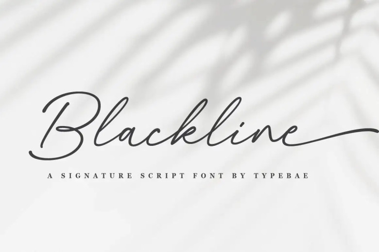 Blackline Font