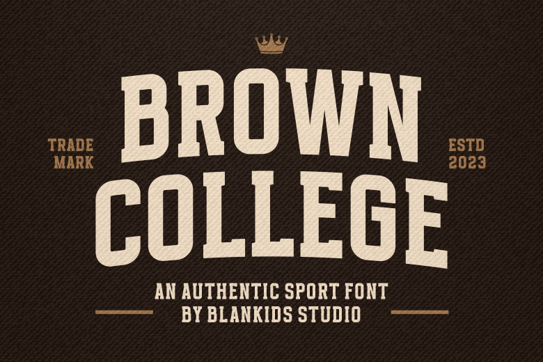 Brown College Font