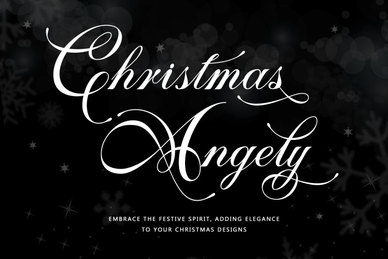 Christmas Angely Font