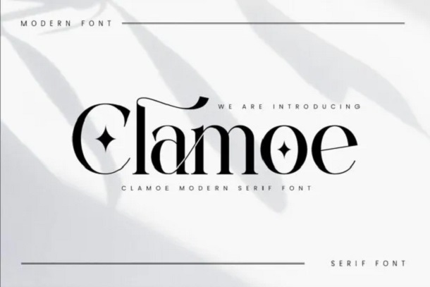 Clamoe Font 1