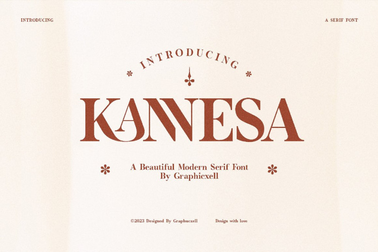 Kannesa Font