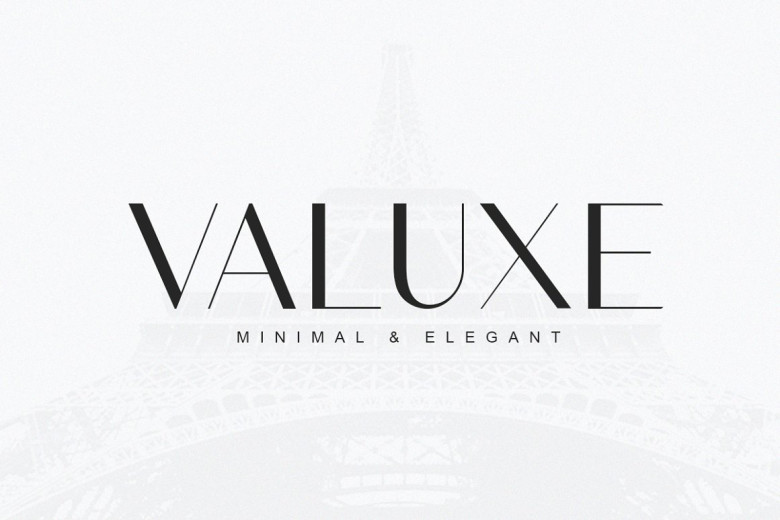 Valuxe Font