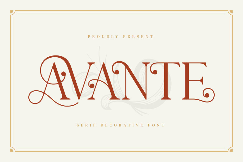 Avante Font