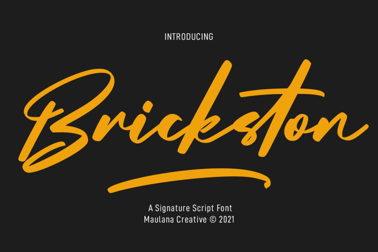 Brickston Font