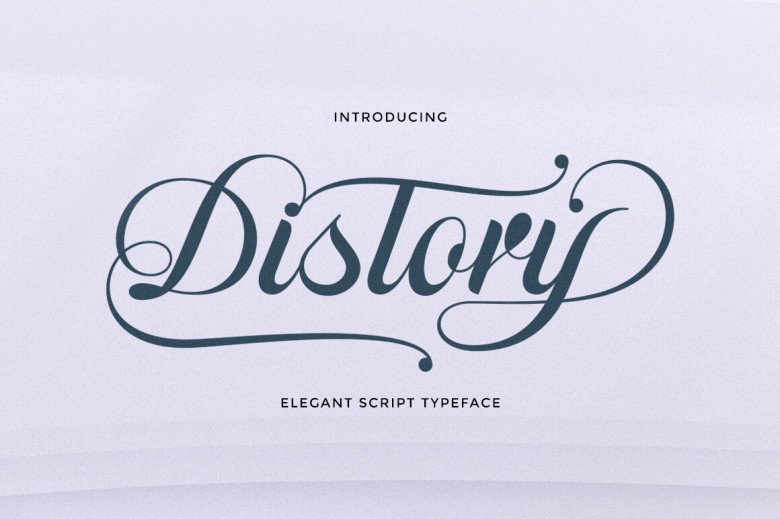 Distory Font