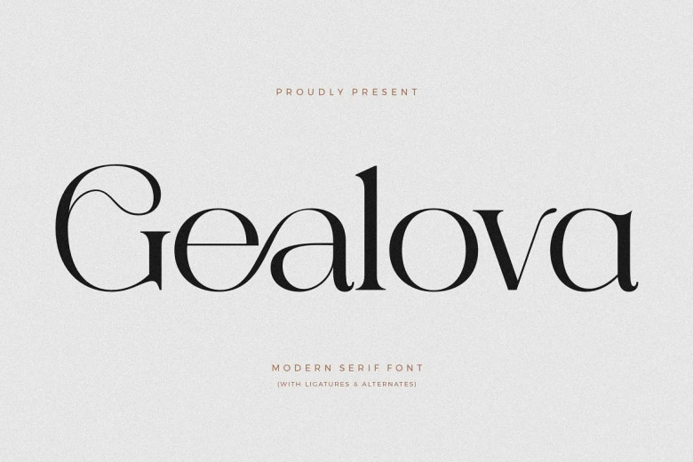 Gealova Font