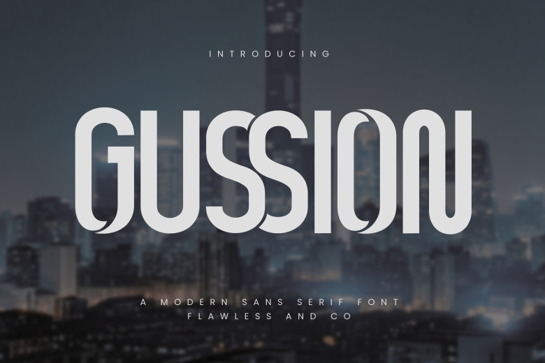 Gussion Font