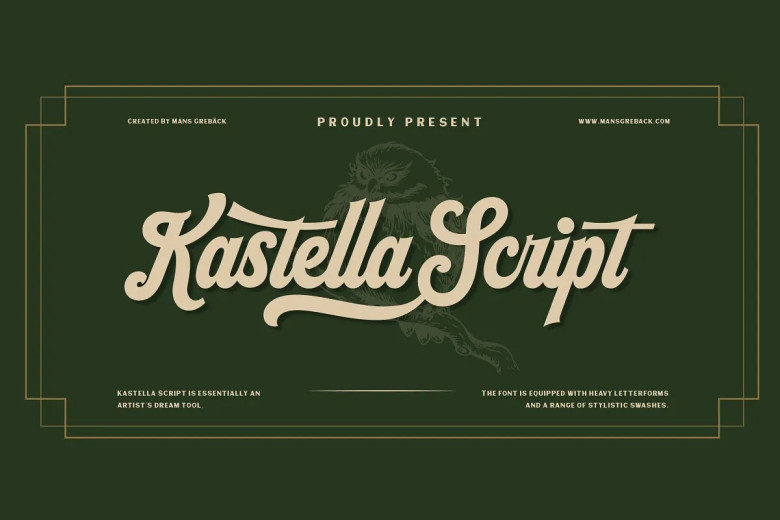 Kastella Script Font